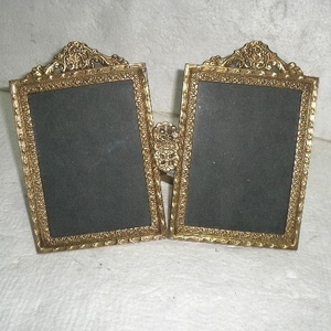 Brass <b>Photo</b> <b>Frame</b> Pair - Product Image 1