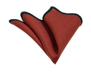 Cuadrado de bolsillo personalizado de producción naranja, fabricación Hankercheif, - Product Image 2