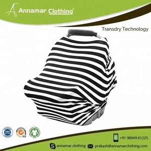 Unisex Organic Cotton Baby Car Seat Canopy Cover - Product Image 4