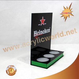 Estuches de vino acrílicos de fábrica/soporte para botella de vino SIGLE/soporte para mostrador de vino - Product Image 3
