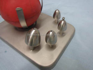 Placa base de jeringa Politzer para oreja, Bombilla de goma, 4 puntas, acero inoxidable, nuevo de Delta Med Surgical - Product Image 5