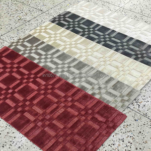 Tapis brodés en laine antidérapante de luxe tapis Style Halloween en soie prêt à l'exportation salon ensembles de tapis de prière - Product Image 1