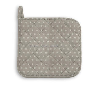 Gants de cuisine et maniques en twill 100 % coton de luxe, résistants à la chaleur, lavables au lave-vaisselle, personnalisables - Product Image 1