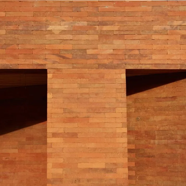 Pared de ladrillo tropical bali, arquitectura de Casa de revestimiento tijolo