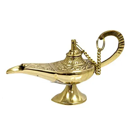 Messing Aladdin Olie Lamp