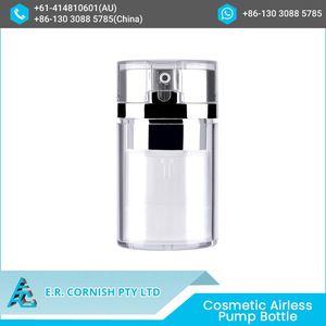 Bouteille pompe en plastique sans air, anti-fuite pour produits cosmétiques - Product Image 4