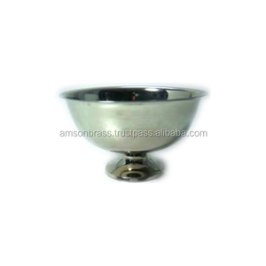 Bol en métal aluminium de forme ronde Bol en métal pour dessus de table Bol de service de luxe Décoratif de table de mariage - Product Image 3