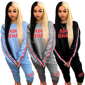 Vêtements de sport pour femmes avec haute qualité personnalisé dame blanc Slim Fit survêtement Jogging personnalisé meilleur prix vente en gros costume - Product Image 1