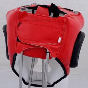 Protection de tête unisexe de qualité supérieure en matériau PU Khason, durable, personnalisable, pour compétition, arts martiaux, karaté, judo, boxe - Product Image 4