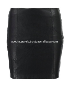 หนังห่อมินิกระโปรงผู้หญิง Oem/odm เครื่องแต่งกายเสื้อผ้าเสื้อผ้าการออกแบบที่กำหนดเอง - Product Image 3