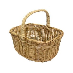 Heiße Trends Gemüse tablett Obst Display Lagerung Kunststoff Rechteck Rattan Weidenkorb Günstige Großhandel