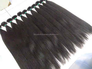 Extensions de cheveux naturels 100% humains lisses, provenant d'Indonésie, cheveux vierges Remy, sans perte, 8 à 32 pouces, couleur chair, tissage - Product Image 6
