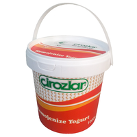 DYK1185 rond 1185ml Tamper Evident PP IML seau et couvercle pour emballage alimentaire pour yaourt crème glacée confiture biscuit chocolat sucettes