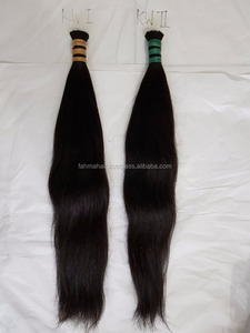 Haute Qualité Brésilien Remy Vierge 100% Vierge Remy Cheveux Humains En Vrac Naturel Cheveux Raides - Product Image 2