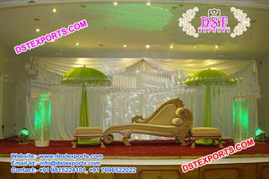 Sombrilla Colorida para Decoración de Mesa de Boda, Parasoles Decorados, Marca DSTEXPORTS, Origen Indio, Diseño Rajasthani, Centro de Mesa - Product Image 3