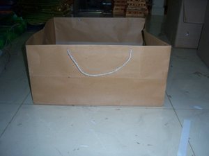 ถุงกระดาษแฟนซีสำหรับเค้กด้วยริบบิ้น - Product Image 2