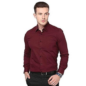 Camisa de Hombre Elegante y Transpirable de Manga Larga de Algodón para Oficina - Product Image 3