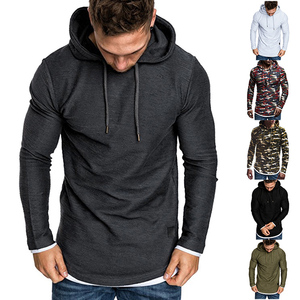 Sudadera con capucha de lana negra personalizada, Sudadera con capucha negra con cuerdas blancas, sudadera de gran tamaño negra - Product Image 1