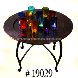 Mesa marroquí para decoración de hogar y restaurante - Product Image 4