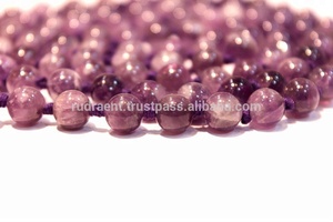 เครื่องประดับหินอัญมณีธรรมชาติสำหรับเล่นโยคะ,สร้อยประคำอเมทิสต์ทำมือแบบอเมทิสต์108ประคำมาลาสร้อยคอประคำเพื่อจิตวิญญาณ - Product Image 4