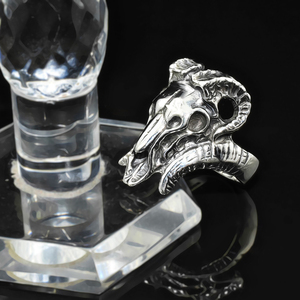 Winsome-Anillo de Plata de Ley 925 con forma de perro, joyería de plata, oxidado, Blanco, Negro - Product Image 3