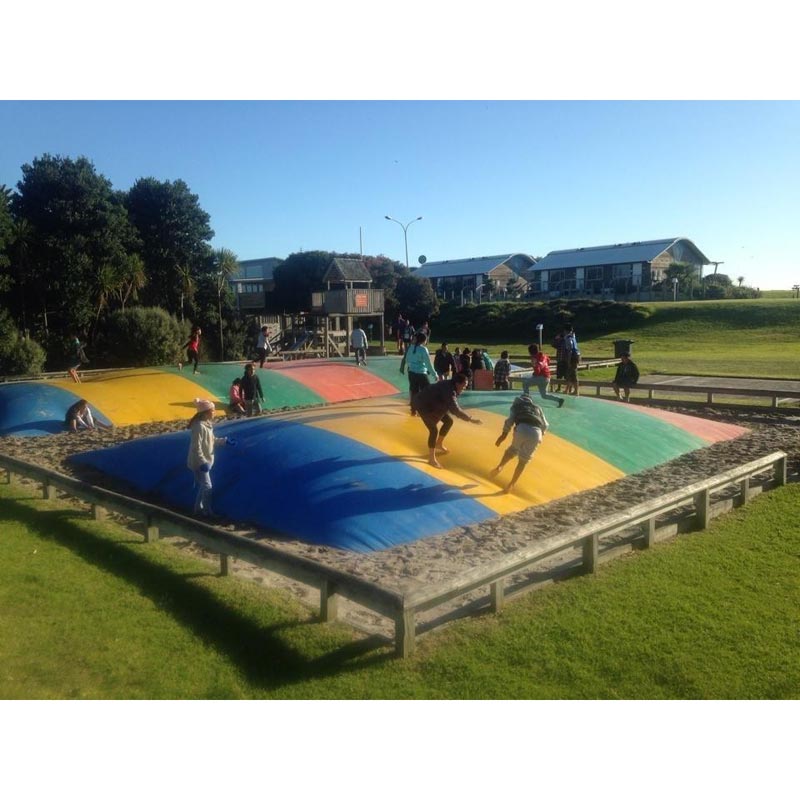Catapulte Deau Gonflable Crazy 5x2M, Jouet De Sport Aquatique, Oreiller