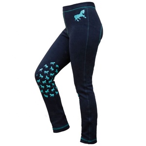 Tricoté Junior Horse Riders Silicone Pull sur les culottes de jodhpur en gros English Horse Racing Produits équestres de l'Inde - Product Image 1