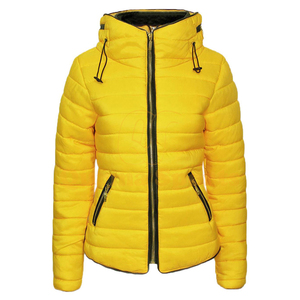 Custom Logo Design Winter <b>Women</b> <b>Puffer</b> <b>Jacket</b> - Product Image 4