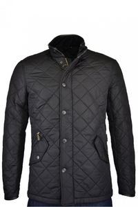Chaqueta Acolchada Negra de Invierno, sin Capucha, de Secado Rápido y Resistente al Viento, Personalizable para Hombre - Product Image 3