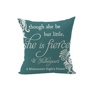 Fourniture en vrac Maison Décorative Design Créatif 100% Coton Imprimé Personnalisé Coloré Housses de Coussin - Product Image 1