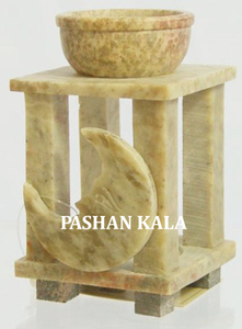 Soapstone Handmade Tea Light Burner - Product Image 3