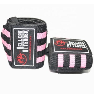 Levantamiento de pesas Gimnasio Power Muñequeras Figura 8 Power Straps Equipo de gimnasio Power Wrist Support - Product Image 2