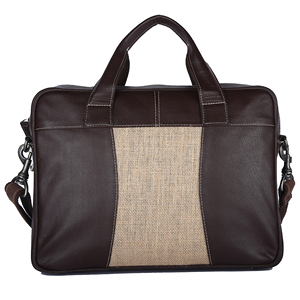Leo Torresi Unique Design Genuine Napa Leather Laptop bag Messenger Bag Executive Portfolio Bag for Men - Product Image 1