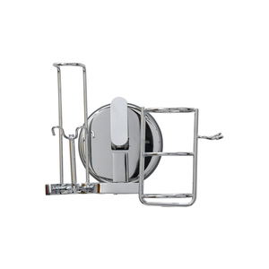 Juego de soporte de cepillo de dientes sanitario de acero inoxidable y latón de dos piezas ecológico con ventosa de 10kg de capacidad - Product Image 2