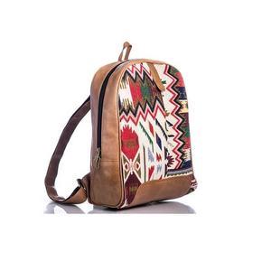 Mochila de piel auténtica 100% al por mayor, cierre de cremallera, piel auténtica suave, forro de algodón, característica antirrobo Unisex, diseño de letras - Product Image 1