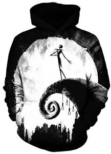 Sweat-shirt à capuche unisexe imprimé dernier style, 100% coton molletonné, anti-rétrécissement, sublimation numérique, sweats à capuche personnalisables pour l'hiver - Product Image 3