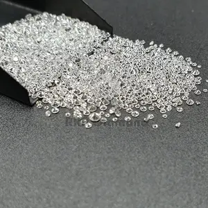 Kemurnian VVS 0.008 sampai 0.02 karat berlian longgar alami buatan tangan pabrikan