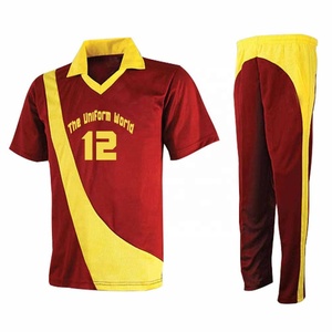 100% poliéster uniformes personalizados de cricket hecho en Pakistán sialkot - Product Image 5