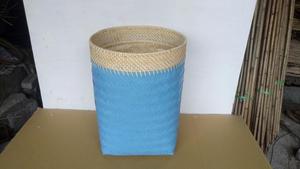 European Style Bamboo <b>Picnic</b> Basket with Handle Lid Eco-Friendly Outdoor Dining Storage or Gift <b>Hamper</b> for Family Gatherings - Product Image 2