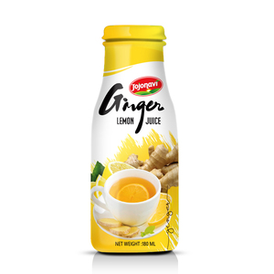 Jugo de jengibre con miel, botella de vidrio de 180ml, fábrica de jugo de fruta JOJONAVI - Product Image 5