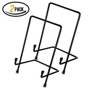 Tall Black Iron <b>Display</b> Stand Easel Holder for Cook <b>Books</b> Plate Pictures for Kitchen Use - Product Image 5