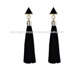 Pendientes de borla bohemios de último diseñador para damas para fiestas, bodas, compromisos, regalos - Product Image 6