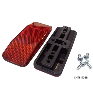 Reflector Trasero Rojo para Bicicleta, Accesorios de Acrílico para Bicicleta - Product Image 1