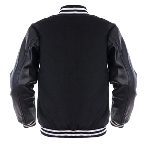 Veste à capuche imperméable coupe-vent Letterman avec logo sur le devant 100% polyester - Product Image 3