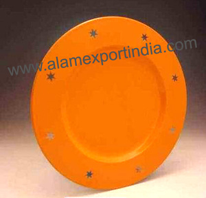 Border Design Metal <b>Charger</b> <b>Plate</b> for Decoration - Product Image 2