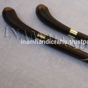 Bastones para caminar con mango curvo de madera, bastones para caminar tallados a mano, bastones y bastones antiguos - Product Image 3