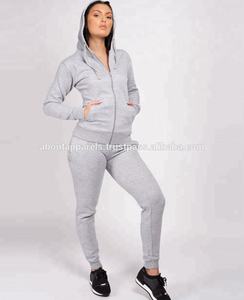 Venta al por mayor a granel último diseño personalizado moda deporte mujeres chándal transpirable spandex chándal con raya lateral - Product Image 4