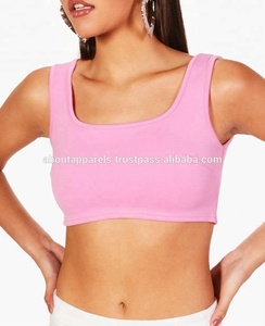 ใหม่อินเทรนด์แฟชั่น OEM ราคาโรงงานผู้หญิงฟิตเนสพืชท็อปส์ที่กำหนดเองธรรมดาเสื้อกั๊กยิม - Product Image 4