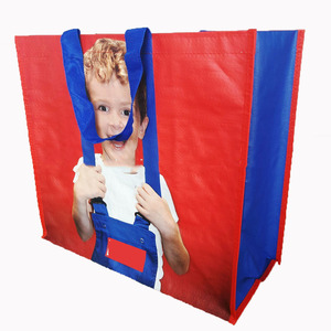 Bolsa de Compras de PP Tejido con Asas de Tela de PP, Construcción con Ribete en U, Tamaño y Color Personalizables, Uso Cómodo, Diseño Atractivo - Product Image 6