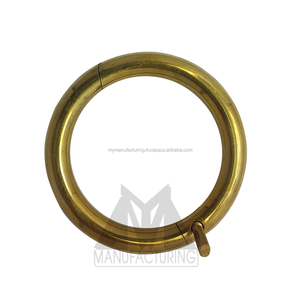 Anillo Nasal de Acero Inoxidable de Alta Resistencia 52-54-61mm Modelo MYM-7003 para Manejo Veterinario de Ganado y Manipulación de Vacas - Product Image 3